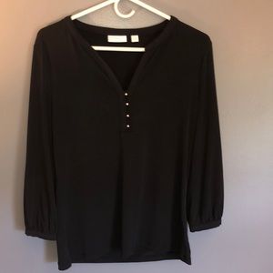 New York & Company black SOFT blouse